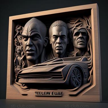 3D модель Игра Fast Furious Legacy (STL)